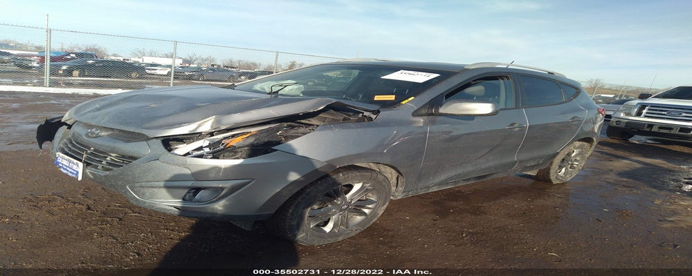KM8JU3AG1EU857588 2014 HYUNDAI TUCSON photo no. 2
