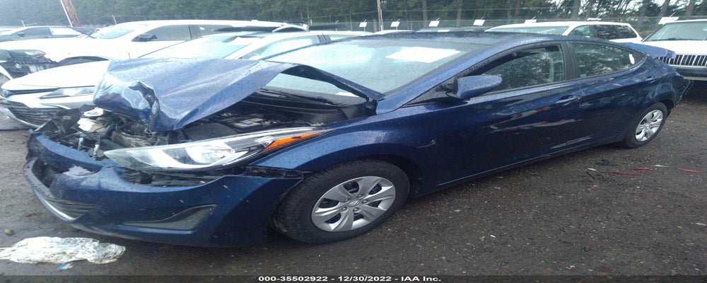 5NPDH4AE0GH682659 2016 HYUNDAI ELANTRA photo no. 2