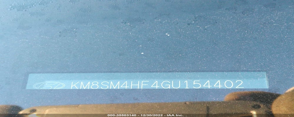 KM8SM4HF4GU154402 2016 HYUNDAI SANTA FE photo no. 9