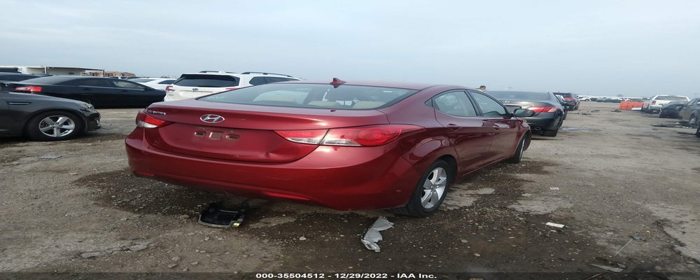 KMHDH4AE3CU376261 2012 HYUNDAI ELANTRA photo no. 4