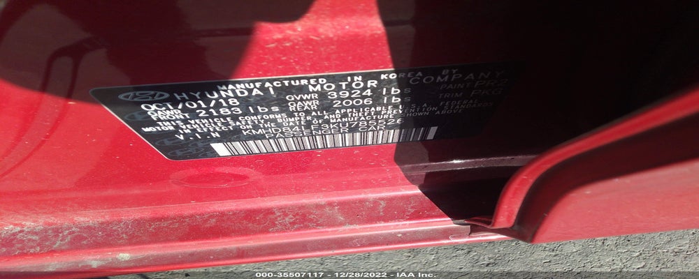 KMHD84LF3KU785526 2019 HYUNDAI ELANTRA photo no. 9