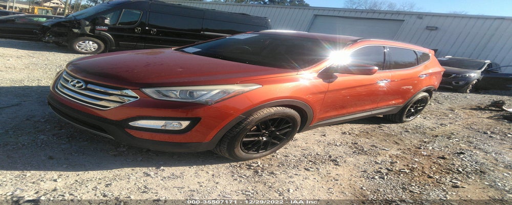 5XYZUDLA4DG090180 2013 HYUNDAI SANTA FE photo no. 2