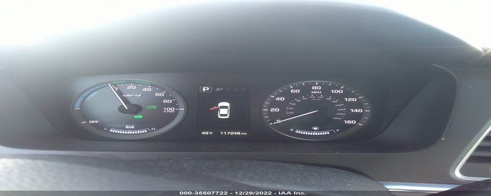 KMHE24L15GA016593 2016 HYUNDAI SONATA HYBRID photo no. 7