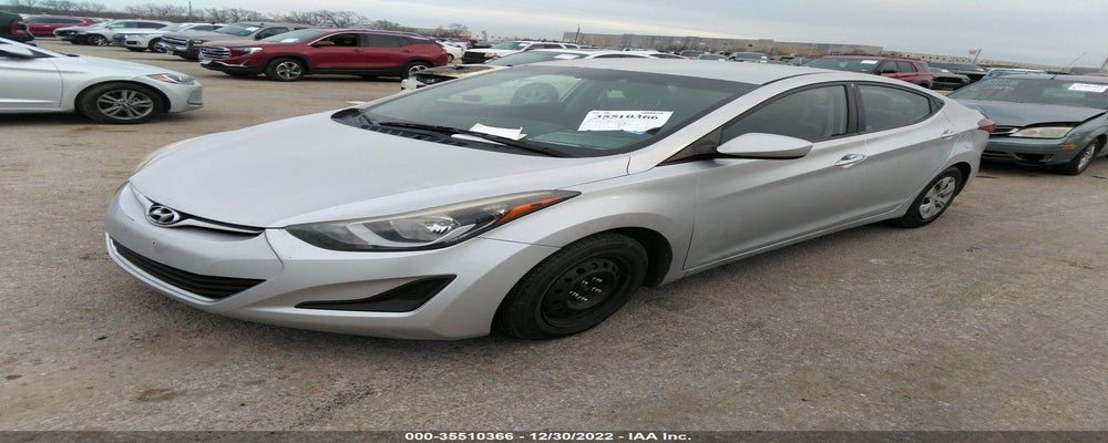 5NPDH4AEXGH664458 2016 HYUNDAI ELANTRA photo no. 2