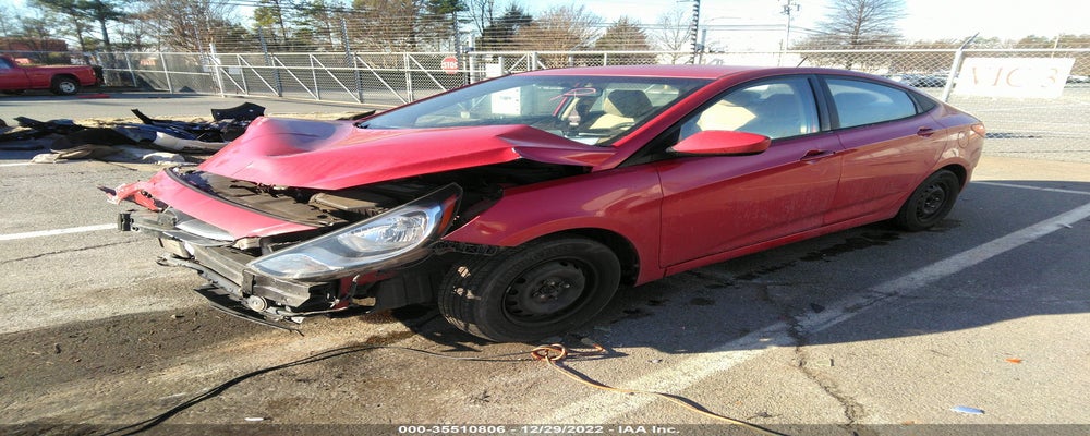 KMHCT4AE6EU758667 2014 HYUNDAI ACCENT photo no. 2