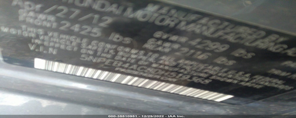5NPEB4AC8DH519368 2013 HYUNDAI SONATA photo no. 9