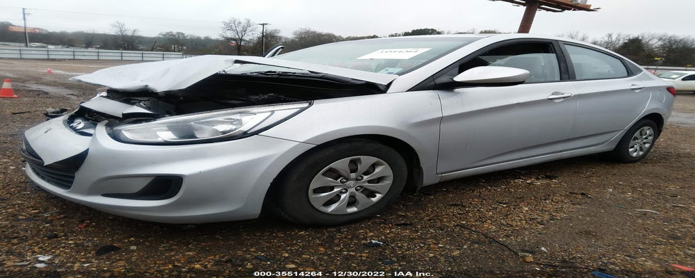 KMHCT4AE3GU092550 2016 HYUNDAI ACCENT photo no. 2