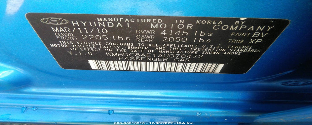 KMHDC8AE1AU078472 2010 HYUNDAI ELANTRA TOURING photo no. 9