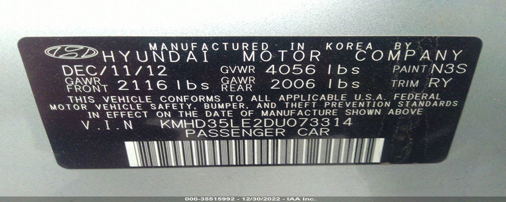 KMHD35LE2DU073314 2013 HYUNDAI ELANTRA GT photo no. 9