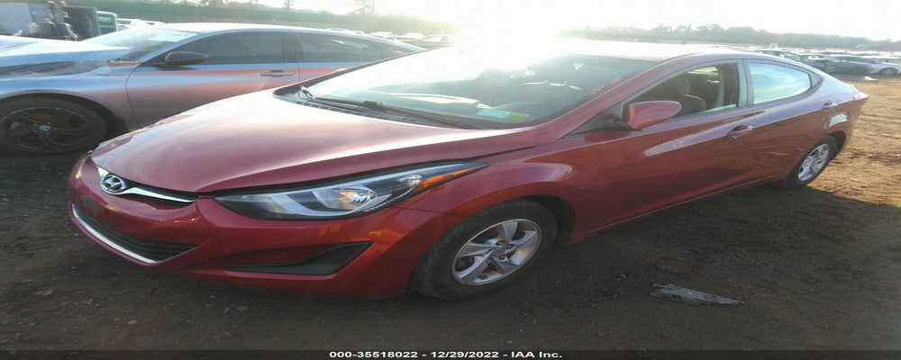 5NPDH4AE6EH543214 2014 HYUNDAI ELANTRA photo no. 2