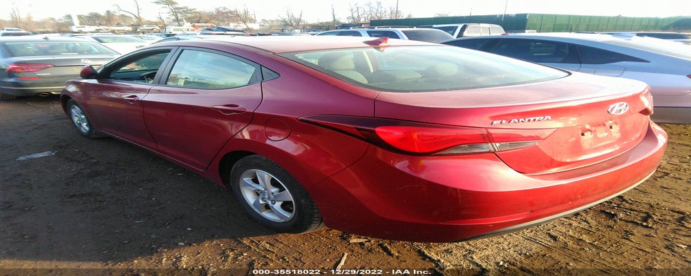 5NPDH4AE6EH543214 2014 HYUNDAI ELANTRA photo no. 3