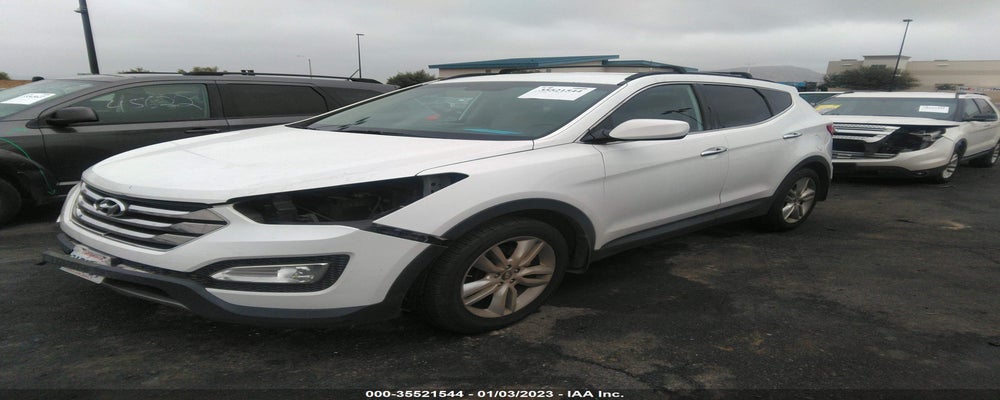 5XYZU3LA4DG076483 2013 HYUNDAI SANTA FE photo no. 2