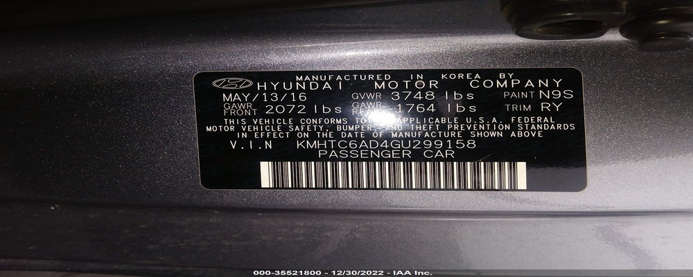 KMHTC6AD4GU299158 2016 HYUNDAI VELOSTER photo no. 9