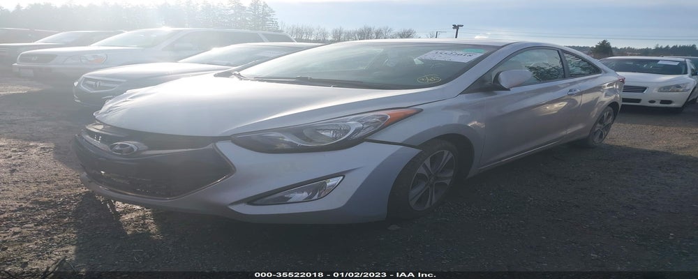 KMHDH6AEXDU003554 2013 HYUNDAI ELANTRA COUPE photo no. 2