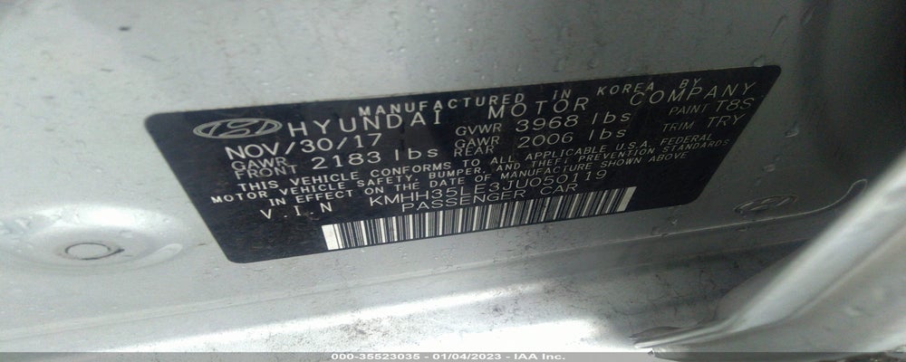 KMHH35LE3JU050119 2018 HYUNDAI ELANTRA GT photo no. 9