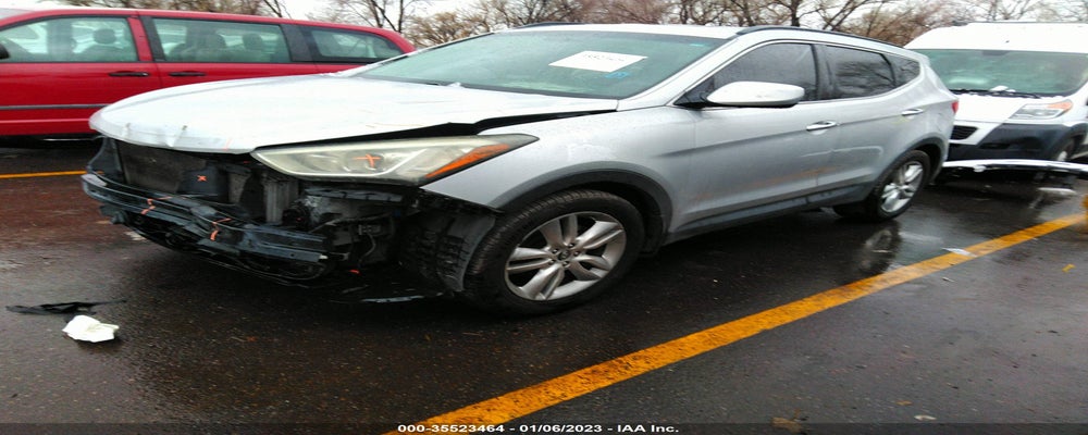 5XYZUDLA3DG031668 2013 HYUNDAI SANTA FE photo no. 2