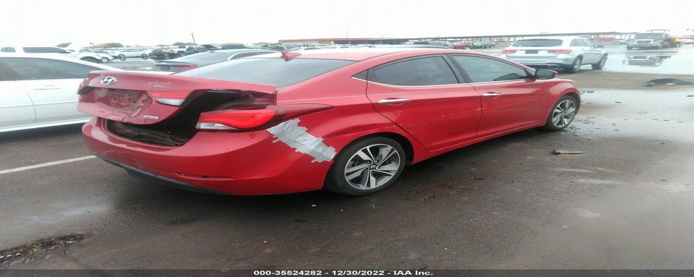 KMHDH4AE8EU189469 2014 HYUNDAI ELANTRA photo no. 4