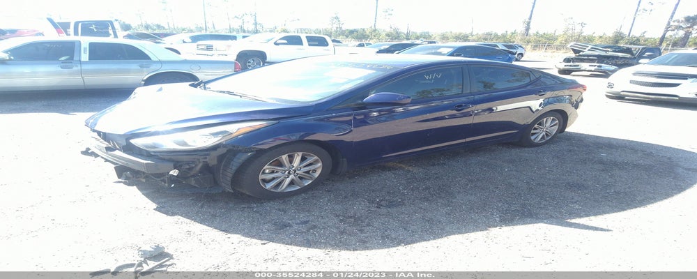 5NPDH4AE9EH529274 2014 HYUNDAI ELANTRA photo no. 2