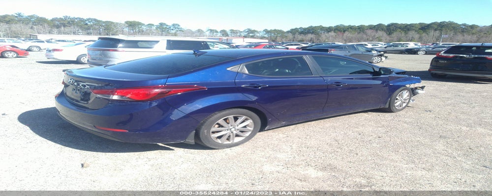 5NPDH4AE9EH529274 2014 HYUNDAI ELANTRA photo no. 4