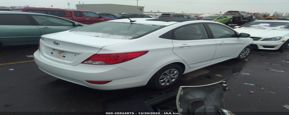 KMHCT4AE3GU074825 2016 HYUNDAI ACCENT photo no. 4