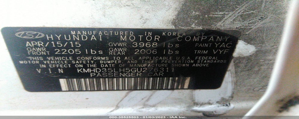 KMHD35LH5GU276311 2016 HYUNDAI ELANTRA GT photo no. 9