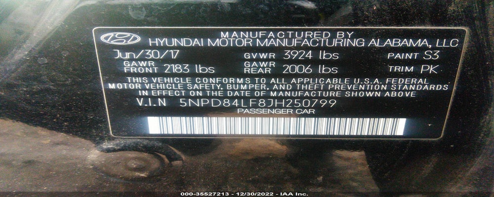 5NPD84LF8JH250799 2018 HYUNDAI ELANTRA photo no. 9