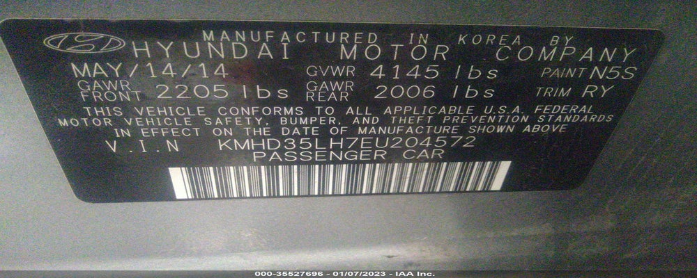 KMHD35LH7EU204572 2014 HYUNDAI ELANTRA GT photo no. 9