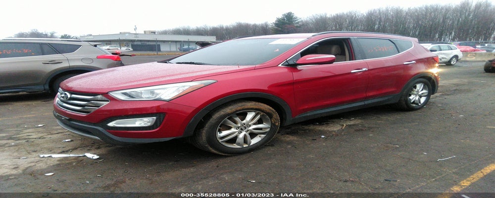 5XYZUDLA3DG079493 2013 HYUNDAI SANTA FE photo no. 2