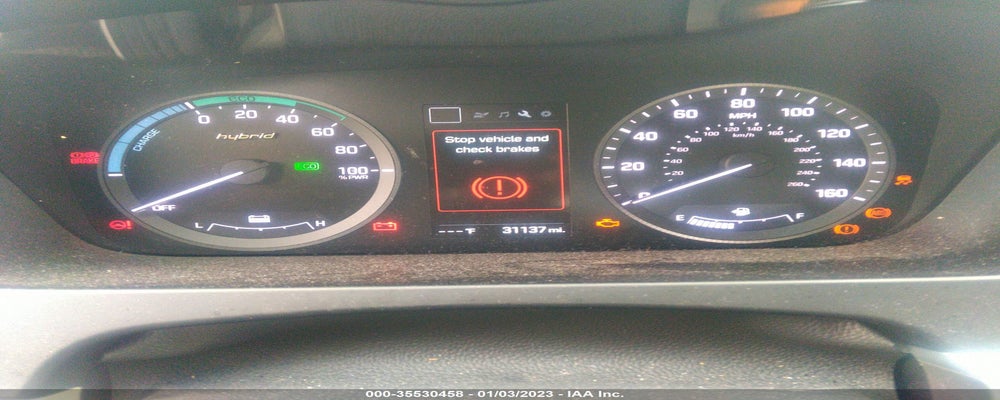 KMHE24L17GA041558 2016 HYUNDAI SONATA HYBRID photo no. 7