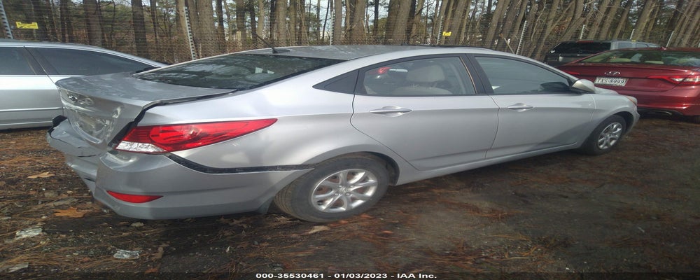 KMHCT4AE6EU744378 2014 HYUNDAI ACCENT photo no. 4