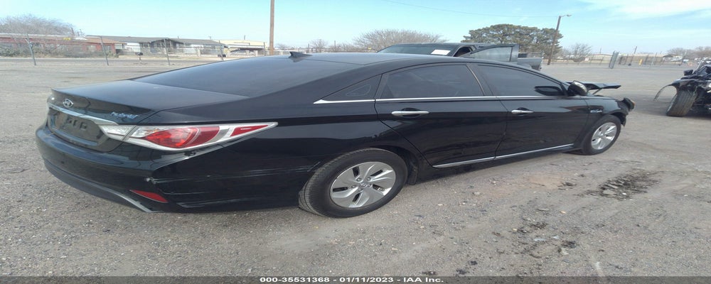 KMHEC4A40EA115135 2014 HYUNDAI SONATA HYBRID photo no. 4