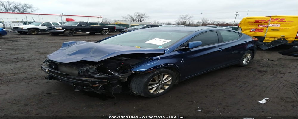 5NPDH4AE5GH726557 2016 HYUNDAI ELANTRA photo no. 2