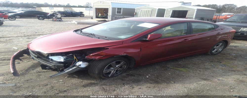 5NPDH4AE4DH337288 2013 HYUNDAI ELANTRA photo no. 2