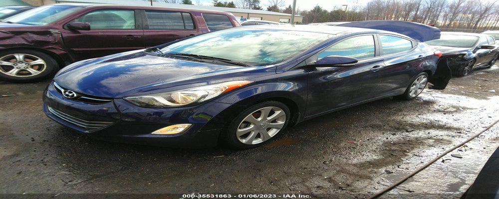 5NPDH4AE9DH406010 2013 HYUNDAI ELANTRA photo no. 2