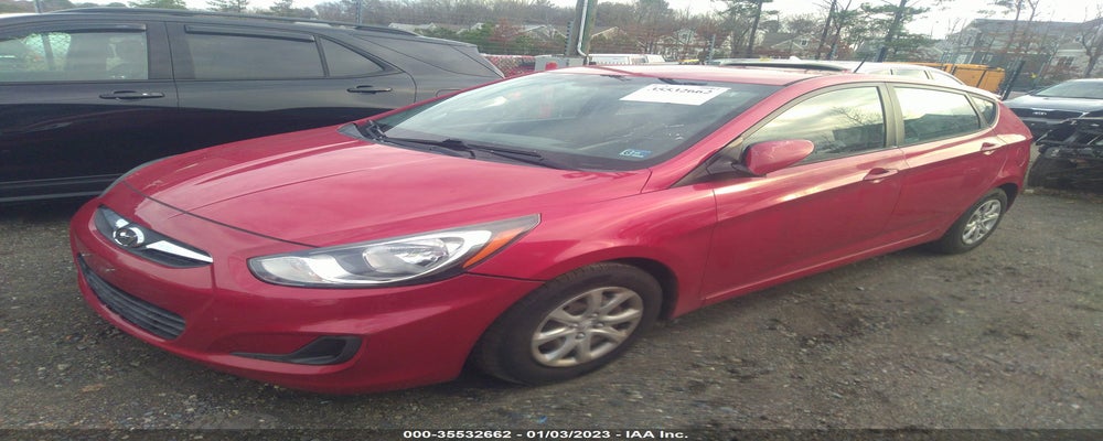 KMHCT5AE2EU175342 2014 HYUNDAI ACCENT photo no. 2