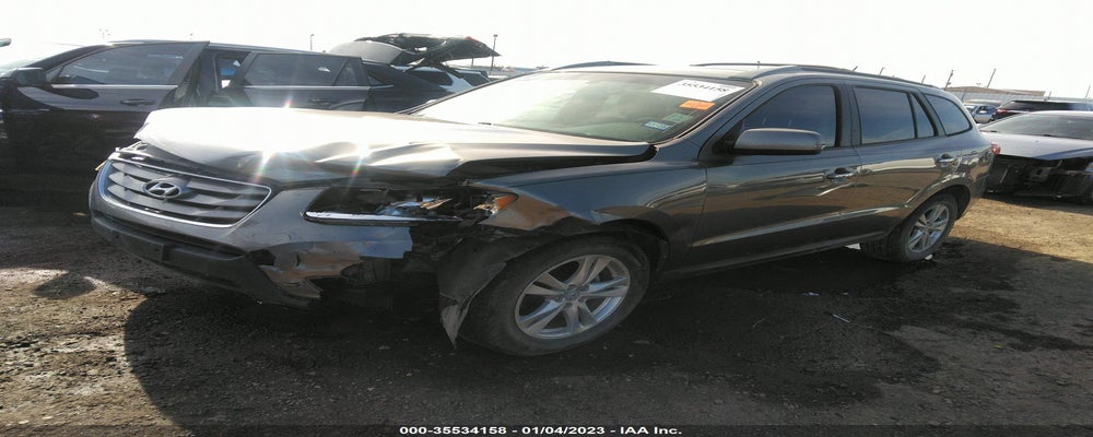 5XYZK4AGXBG064791 2011 HYUNDAI SANTA FE photo no. 2