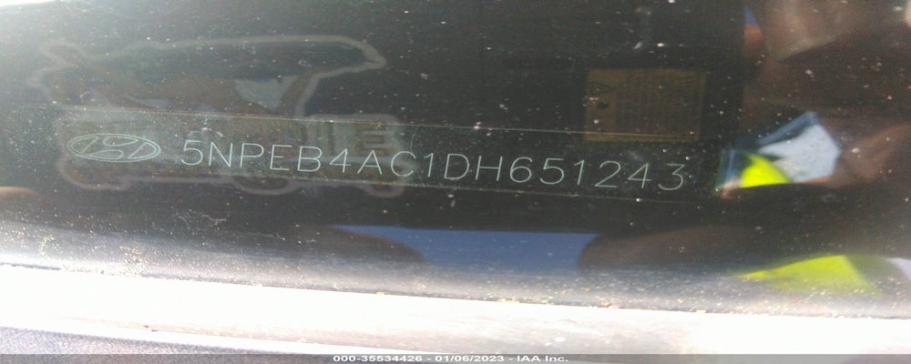 5NPEB4AC1DH651243 2013 HYUNDAI SONATA photo no. 9