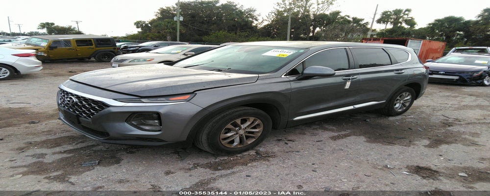 5NMS23AD8KH107046 2019 HYUNDAI SANTA FE photo no. 2