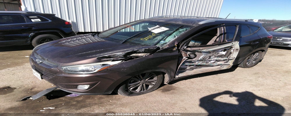 KM8JU3AG6EU789983 2014 HYUNDAI TUCSON photo no. 2