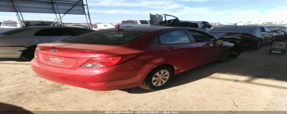 KMHCT4AE7FU906844 2015 HYUNDAI ACCENT photo no. 4