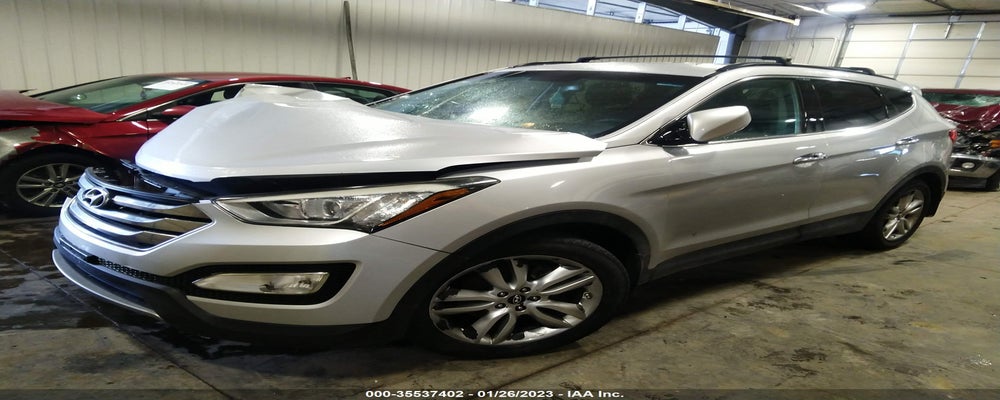 5XYZUDLAXDG080740 2013 HYUNDAI SANTA FE photo no. 2