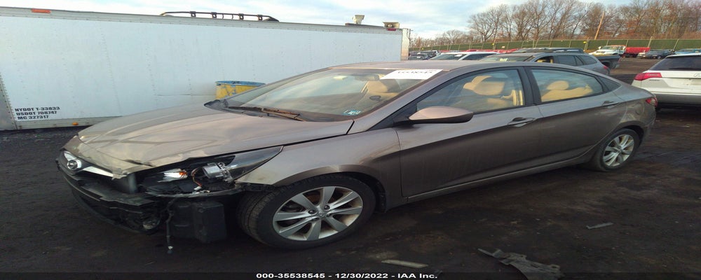 KMHCU4AE1EU614909 2014 HYUNDAI ACCENT photo no. 2