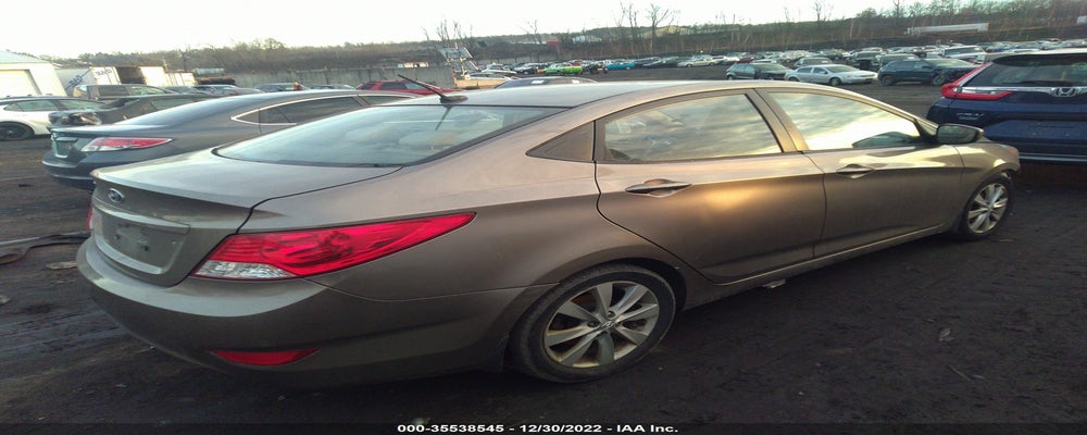 KMHCU4AE1EU614909 2014 HYUNDAI ACCENT photo no. 4