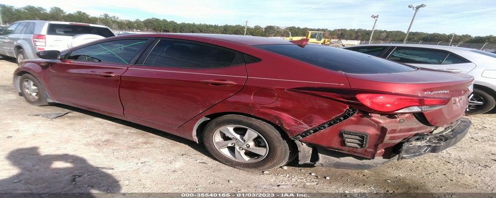 5NPDH4AEXEH534435 2014 HYUNDAI ELANTRA photo no. 3