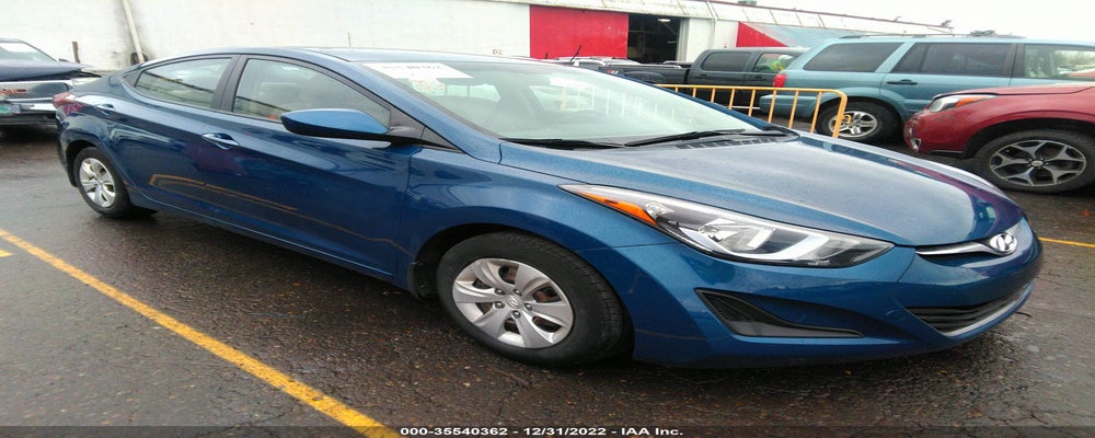 KMHDH4AE2GU482996 2016 HYUNDAI ELANTRA photo no. 12