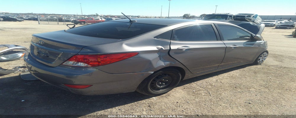 KMHCT4AE8EU637106 2014 HYUNDAI ACCENT photo no. 4