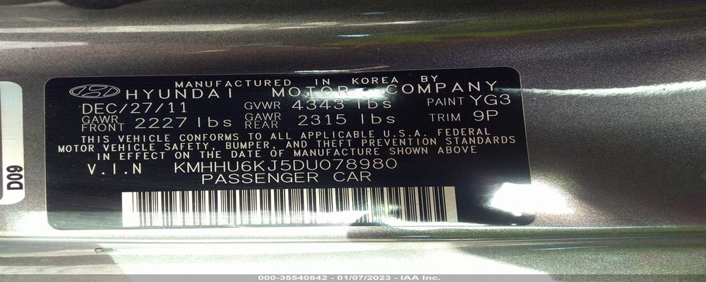 KMHHU6KJ5DU078980 2013 HYUNDAI GENESIS COUPE photo no. 9