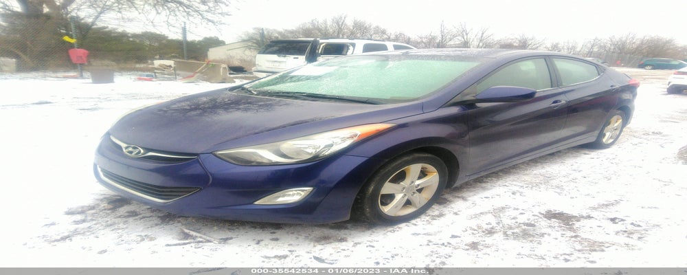 5NPDH4AEXCH103462 2012 HYUNDAI ELANTRA photo no. 2