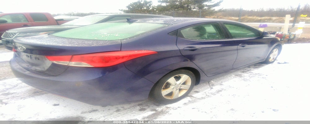 5NPDH4AEXCH103462 2012 HYUNDAI ELANTRA photo no. 4