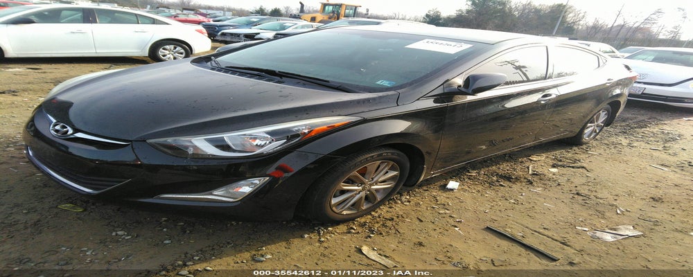 5NPDH4AEXGH655713 2016 HYUNDAI ELANTRA photo no. 2